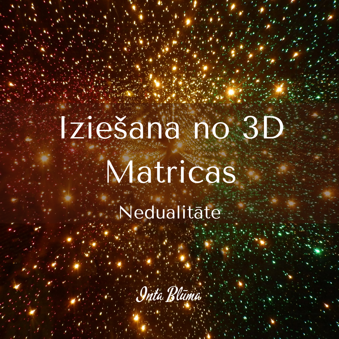 Iziešana no 3D matricas
